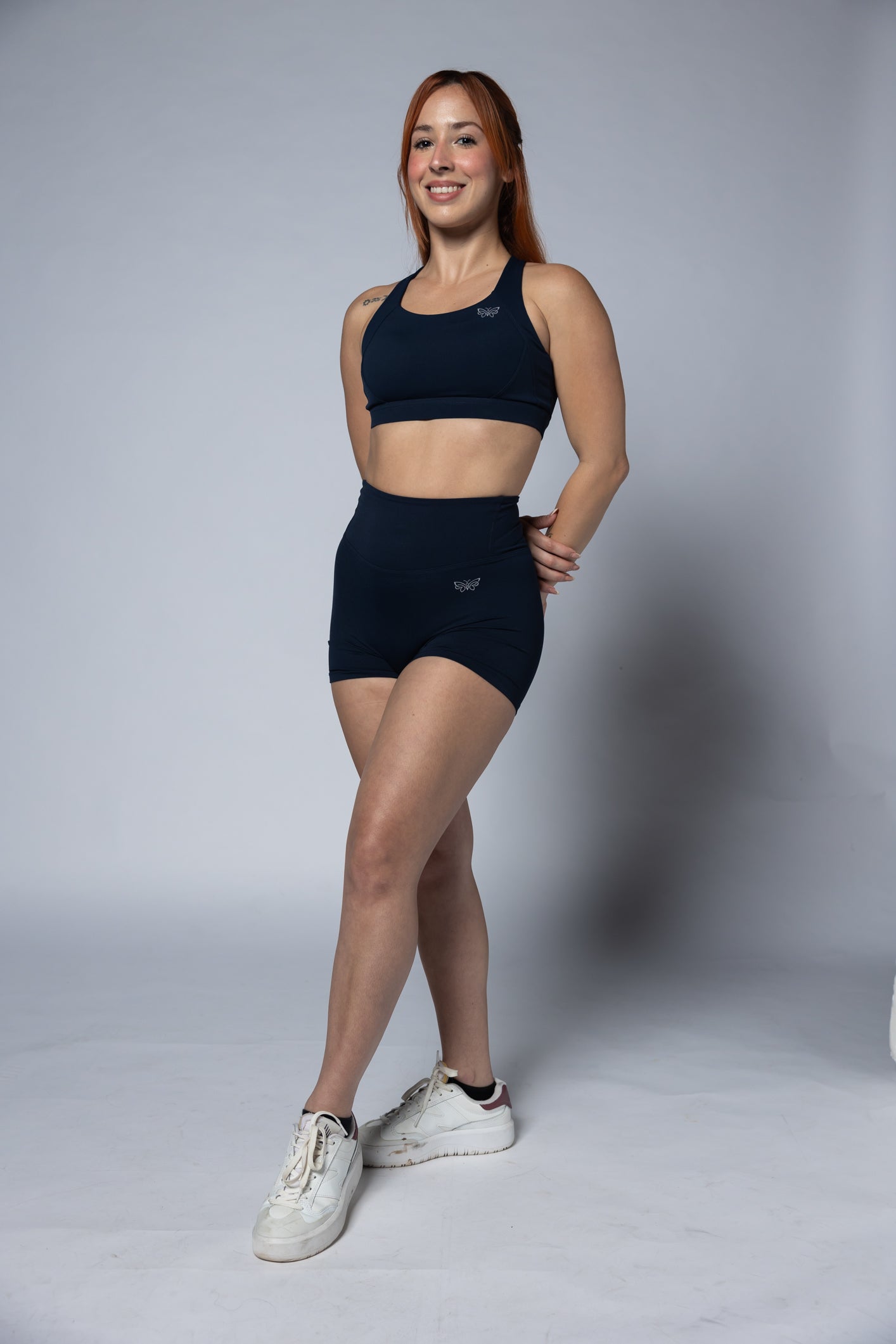 Navy Blue Short Set