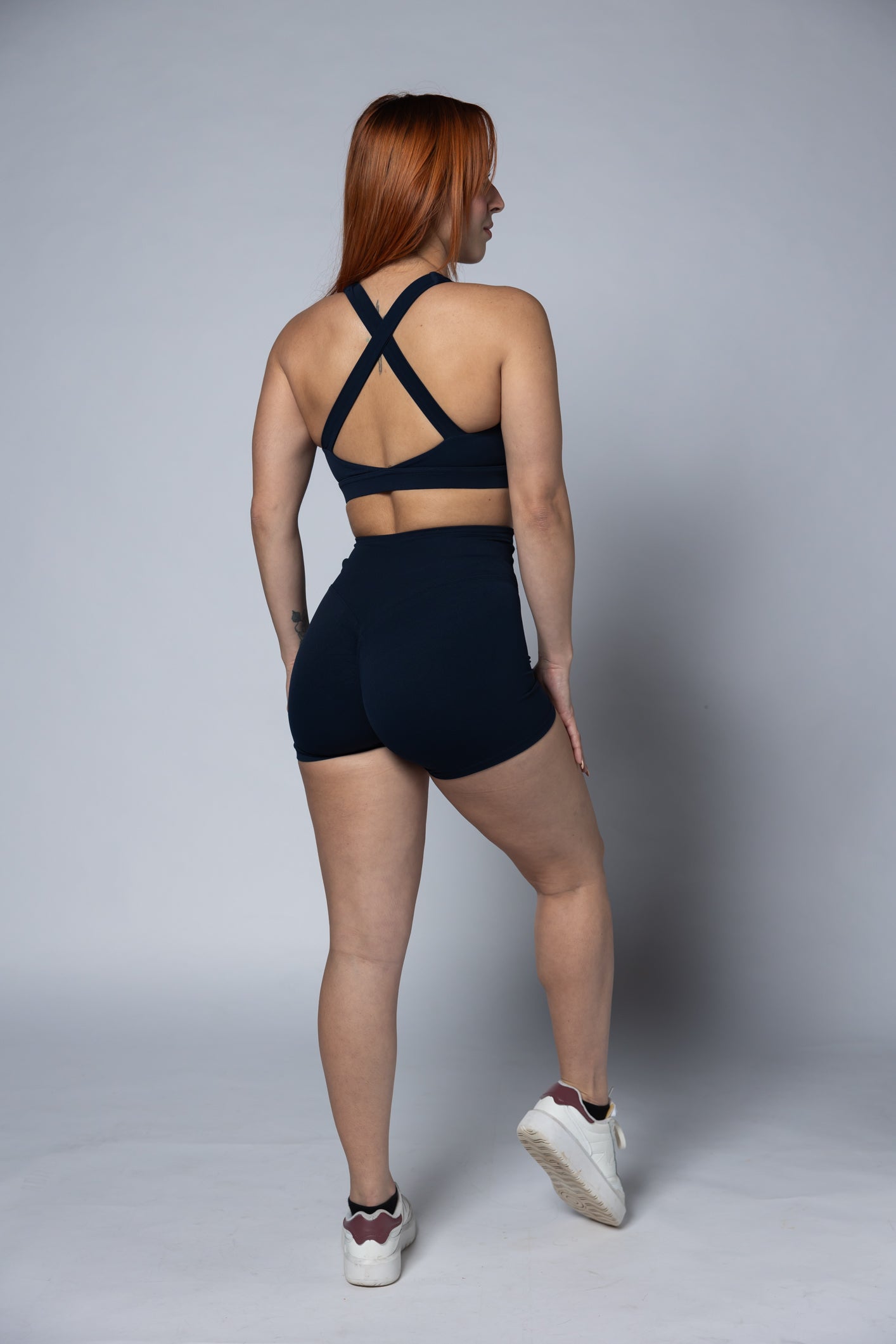 Navy Blue Short Set