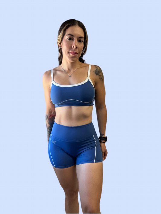 Blue Short Set