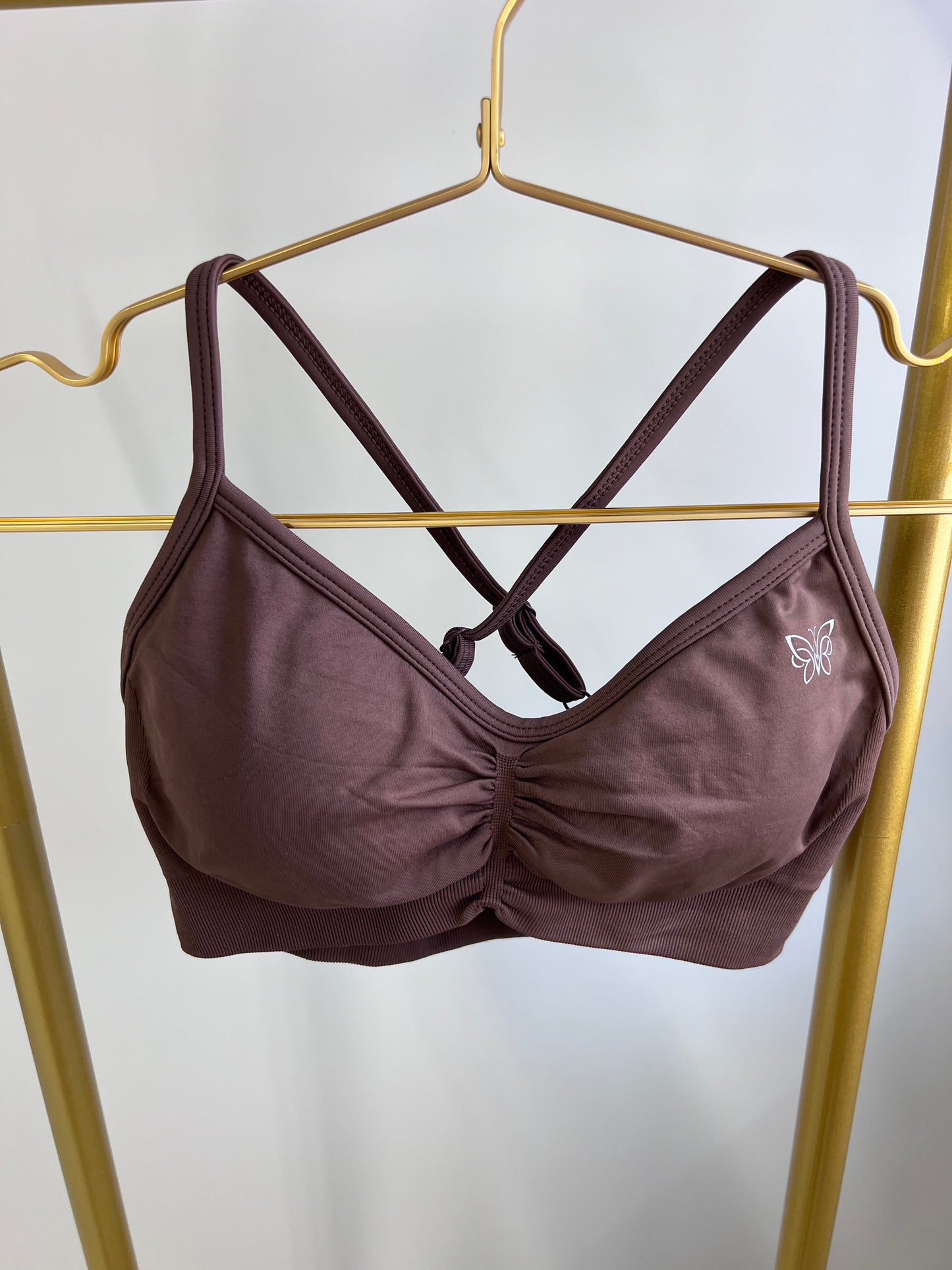 Brown Sport Bra