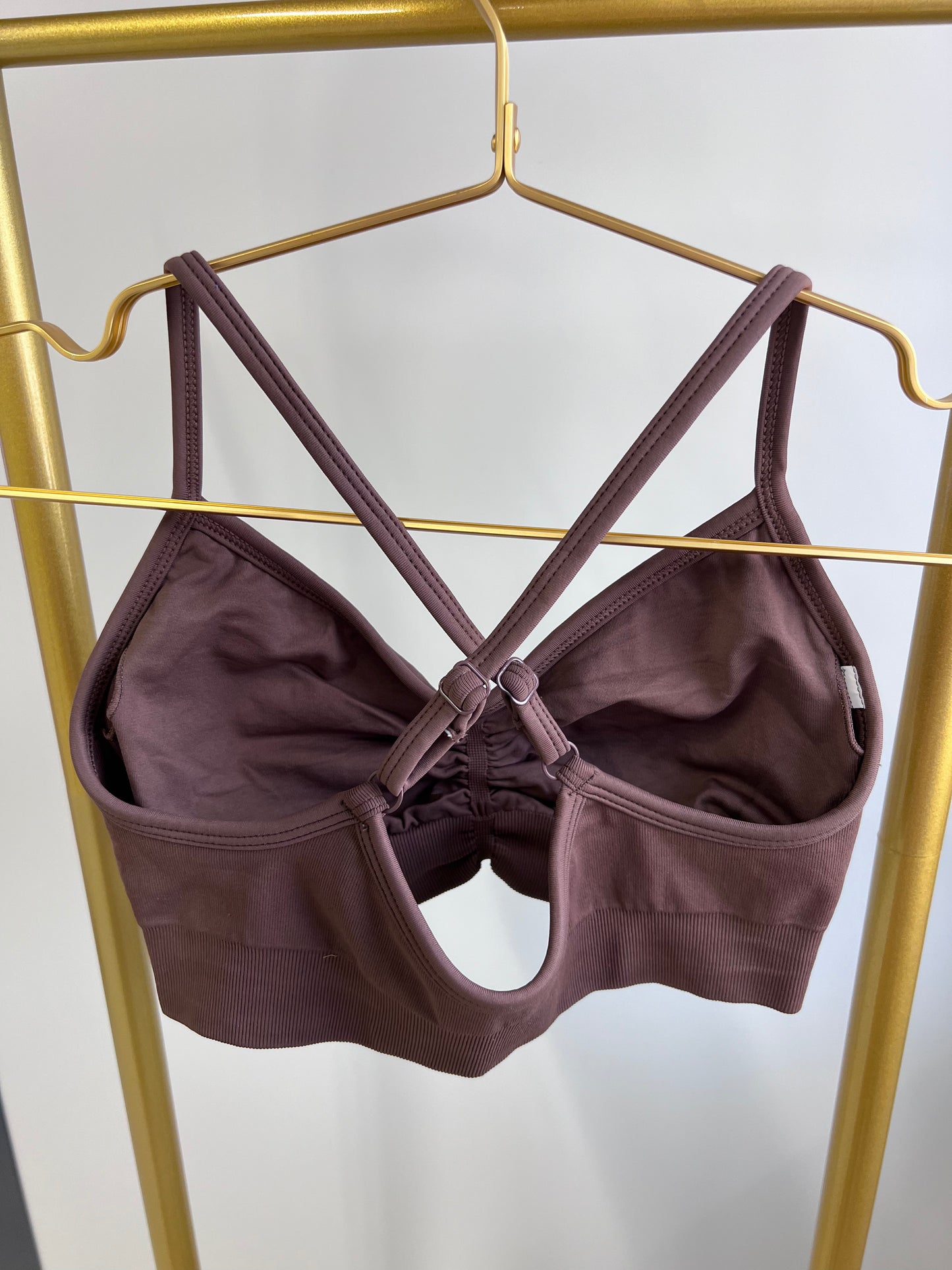 Brown Sport Bra