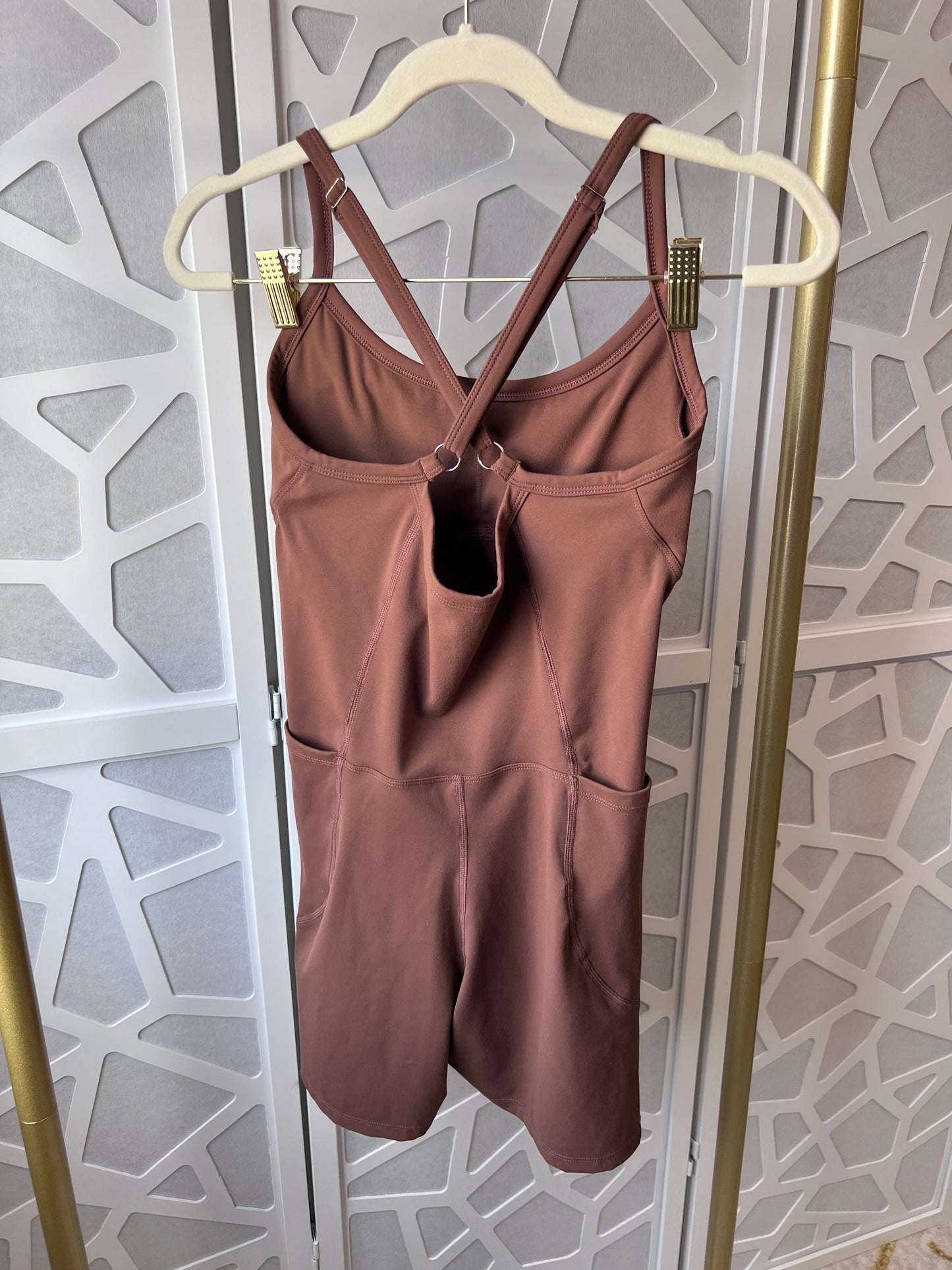 Brown One-Piece